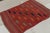 Tribal Antique Tribal Kilim Rug in Red, Blue and Orange Tribal Geometric Pattern For Sale - Image 3 of 6