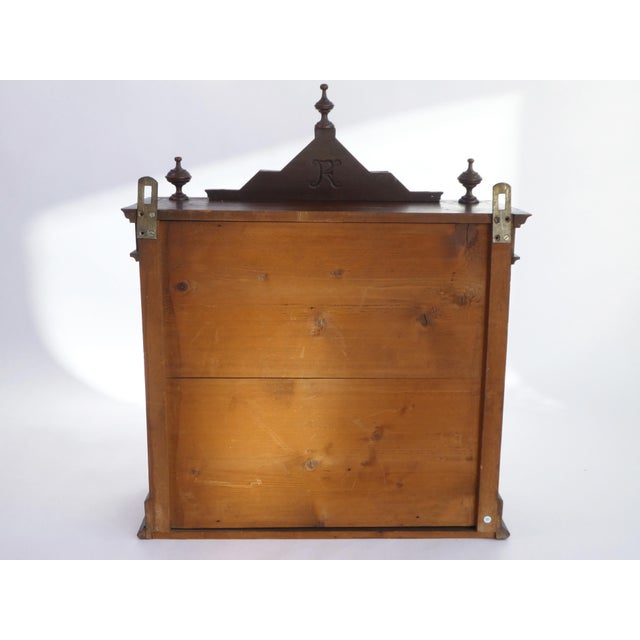 Art Nouveau Cabinet with Gothic Elements, 1890s For Sale - Image 5 of 15