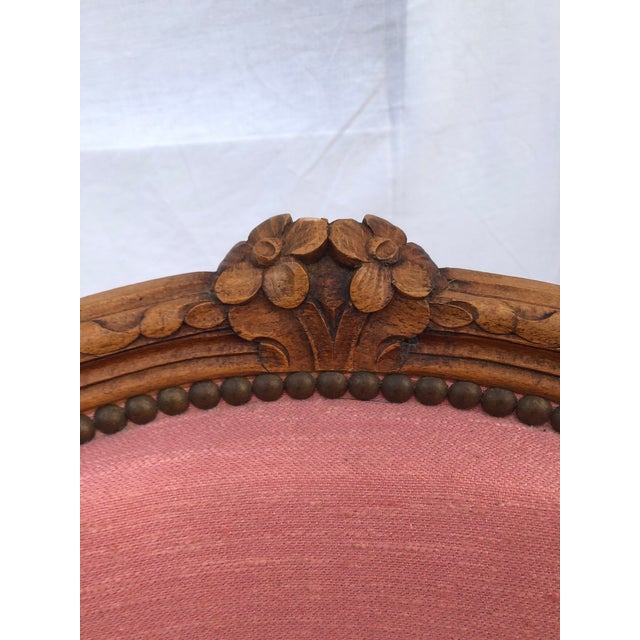 Mid 20th Century French Louis XV Chairs - Set of 2 For Sale - Image 4 of 10
