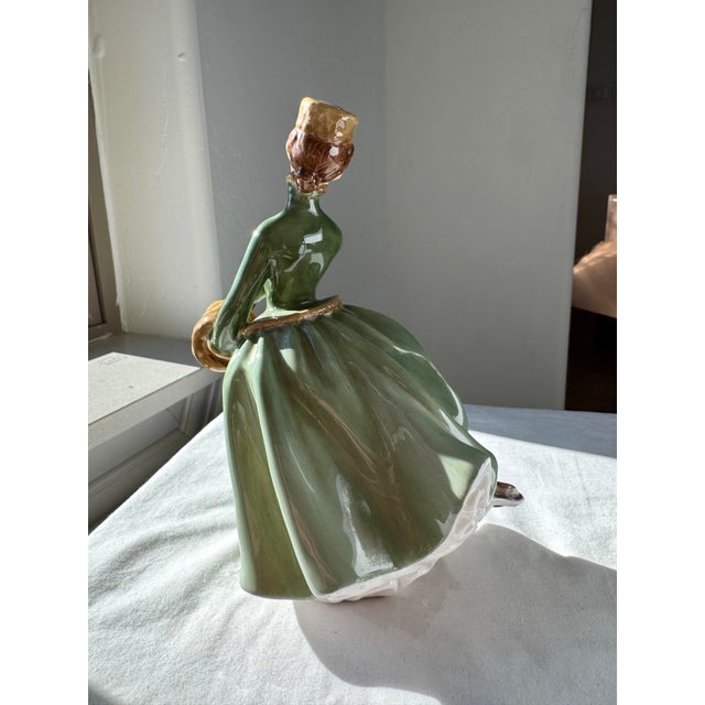 Royal Doulton Mid 20th Century Royal Doulton Figurine ~ “Grace” ~ Hn 2318 For Sale - Image 4 of 11