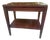 Mid-Century Mersman Mahogany End Table With Fluted Corner Blocks For Sale