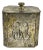 Mid 20th Century Silver Plated Tea Caddy: Georgian Style Monogrammed Box For Sale