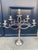 1920s Vintage Candleholders in Metal, 1920s, Set of 2 For Sale - Image 5 of 11