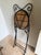 Rustic European 1930s French Iron Bistro Chairs - A Pair For Sale - Image 3 of 11