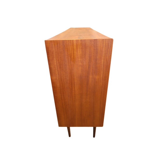 Teak Cabinet with Sliding Doors by Holger Christiansen, 1960s For Sale - Image 10 of 15