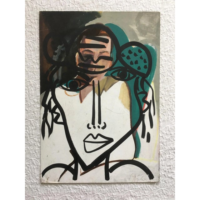 Peter Keil Abstract Painting, Berlin For Sale - Image 6 of 6