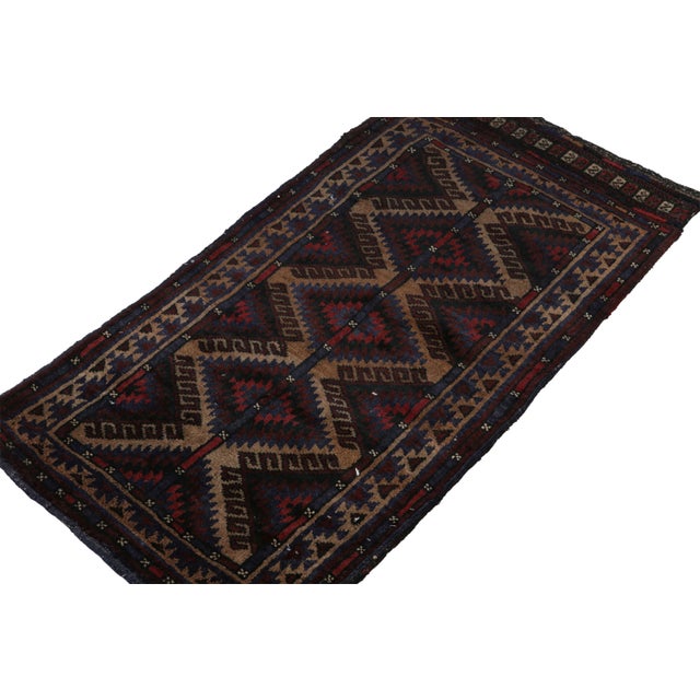 Rug & Kilim Rug & Kilim’s Baluch Tribal Rug With Colorful Geometric Patterns For Sale - Image 4 of 7
