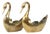 Vintage Swan Planters in Brass, Set of 2 For Sale