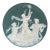 Large Wall Plate/Mettlach Phanolith Charger Designed by Jean-Baptiste Stahl for Villeroy & Boch Around 1900 For Sale