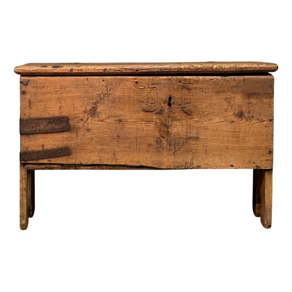 Antique Fir Chest, 1700 For Sale
