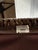 Brown Crate & Barrel Woven High Back Armchair For Sale - Image 8 of 12