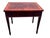 Late 20th Century Hekman Crotch Mahogany Side Table For Sale - Image 14 of 18