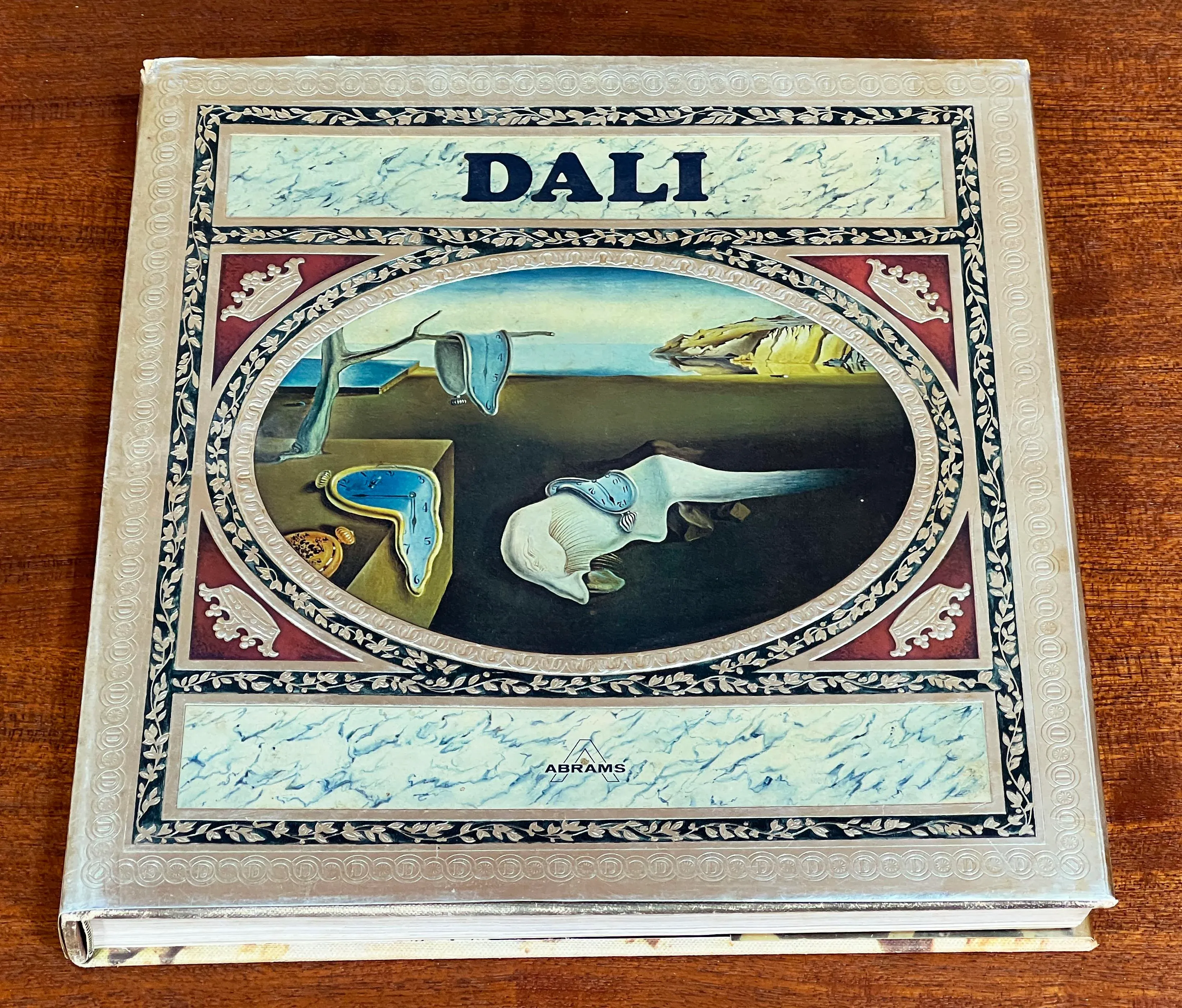 Vintage 1968 Salvador Dali Art Coffee Table Book Printed in France