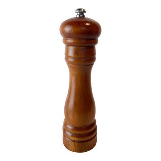 Banton by Vic Firth Hand Turned Wood Pepper Mill Grinder For Sale