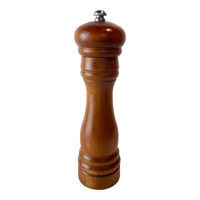Banton by Vic Firth Hand Turned Wood Pepper Mill Grinder For Sale