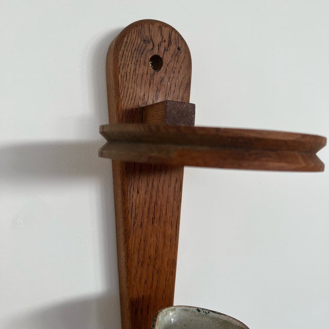 Mid-Century Oak Wall Lights, Set of 2 For Sale - Image 9 of 14