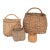 A Collection of Four 19th Century Swedish Baskets For Sale