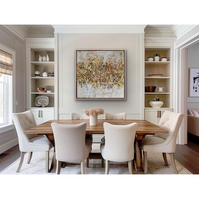 2020s Framed Abstract Painting Titled Pixelvision by Pamela Harmon For Sale - Image 5 of 12