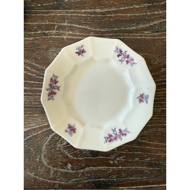 Bring a touch of early Victorian English tableware to your collection with this beautiful set of seven antique ironstone...