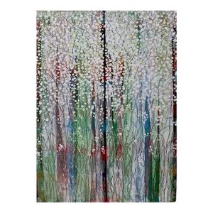 1991 Nobu Fukui Oil Painting "Babies' Breath"