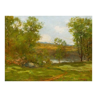 American Tonalist Impressionist Painting “Midsummer” by Cullen Yates For Sale