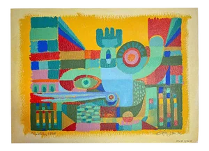 Leo Guida, Castello, Original Drawing, 1988