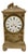 Alabaster Mantel Clock, 1800s For Sale - Image 11 of 12