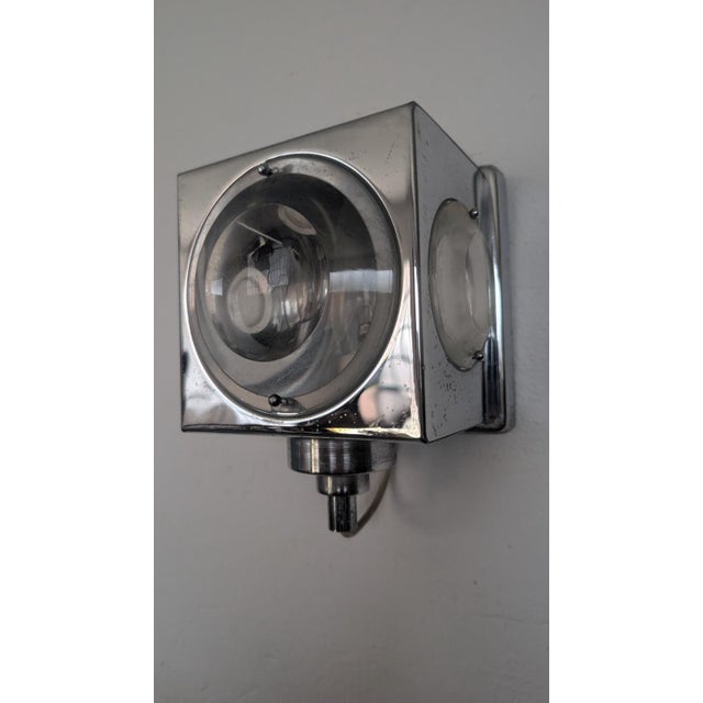 Oscar Torlasco Vintage Italian Wall Lights by Oscar Tarlasco, 1970, Set of 2 For Sale - Image 4 of 7