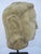 Early 20th Century Jain Marble Tirthankara Spiritual India Head Karma Carved Stone Sculpture For Sale - Image 5 of 12