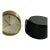 Rare Vintage Cyma 11-Jewel Swiss Mechanical Travel Alarm Clock Georg Jensen Inc. MCM W/Case 1950s-1960s For Sale
