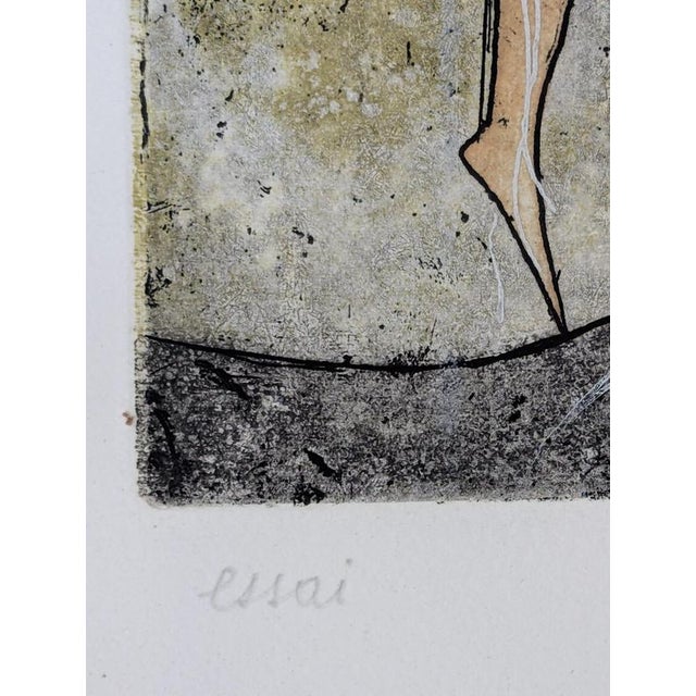 Etching and aquatint Edition : ESSAI 66.00 cm. x 50.00 cm. 25.98 in. x 19.69 in. (paper) 40.00 cm. x 31.50 cm. 15.75 in. x...