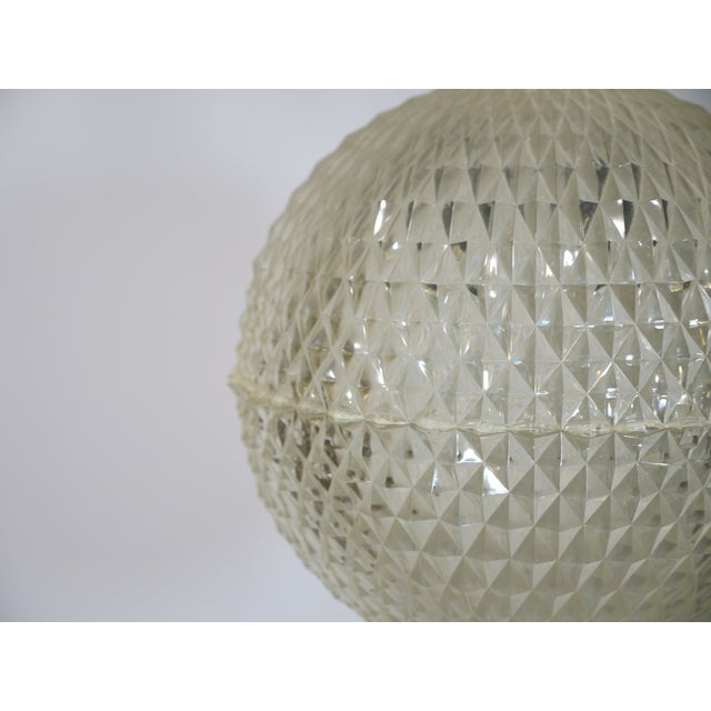 Space Age Ceiling Lamp in Plastic by Aloys Gangkofner for Erco, 1970s For Sale - Image 4 of 9