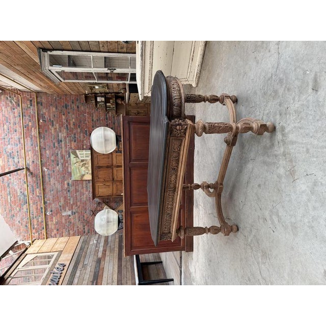 19th Century Oak Console Table For Sale - Image 5 of 13