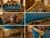 1900s French Louis XVI Blue/Green/Teal Velvet Sofa Set-5 Pc For Sale - Image 15 of 18