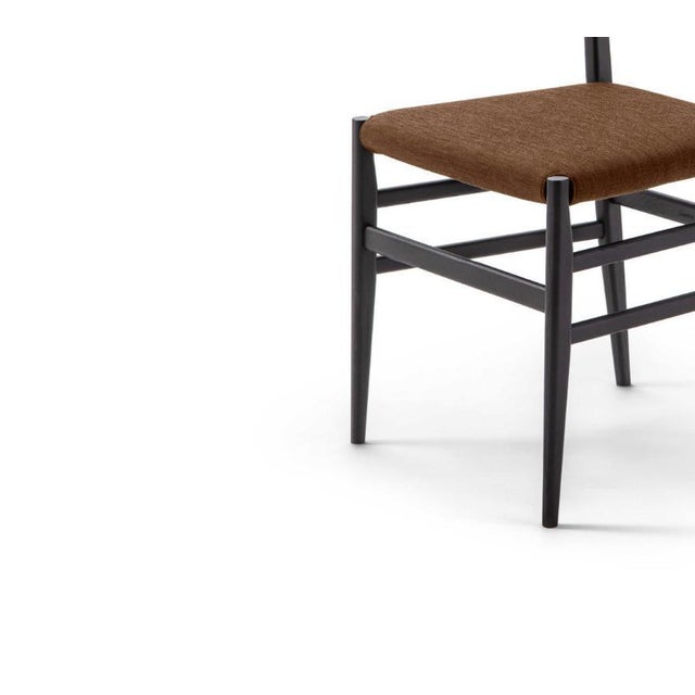 Wood Leggera Chair by Gio Ponti for Cassina For Sale - Image 7 of 14
