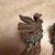 Vintage DoveMexican Sterling Silver Earrings Matilde Poulat Matl Turquoise Coral For Sale - Image 9 of 15