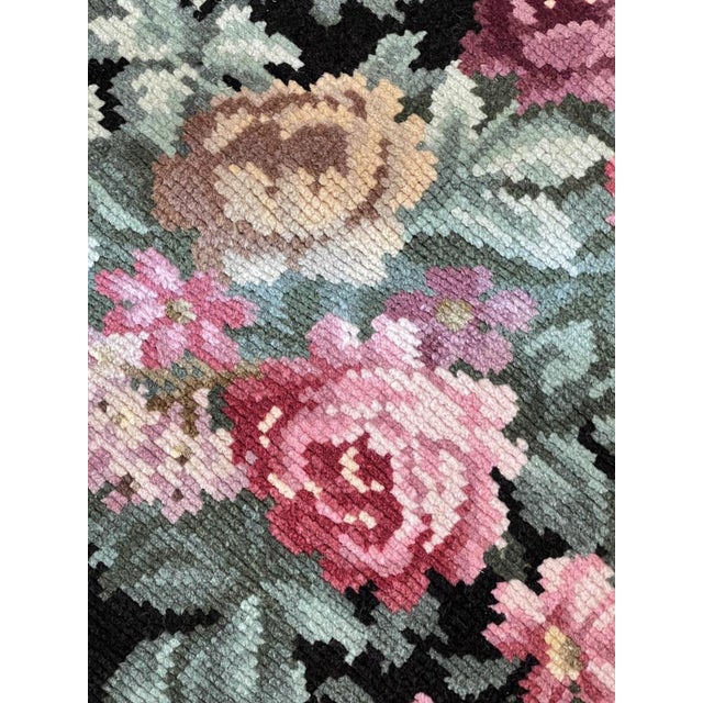 Early 20th Century Savonerie Rug Decorated with Flower Garlands, 1890s For Sale - Image 14 of 17