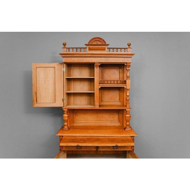 Gründerzeit Sideboard in Oak, 19th Century For Sale - Image 13 of 18