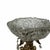 Vintage West Germany Monarch Crystal Pedestal Center Bowl For Sale - Image 4 of 4