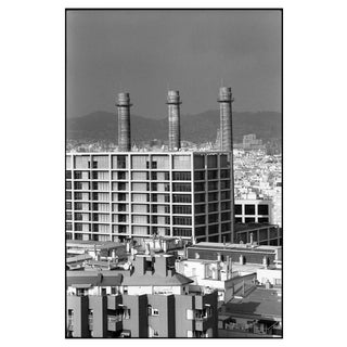 Paul Cooklin, View from Telefèrico De Barcelona, Silver Gelatin Photograph, Limited Edition of 10 For Sale