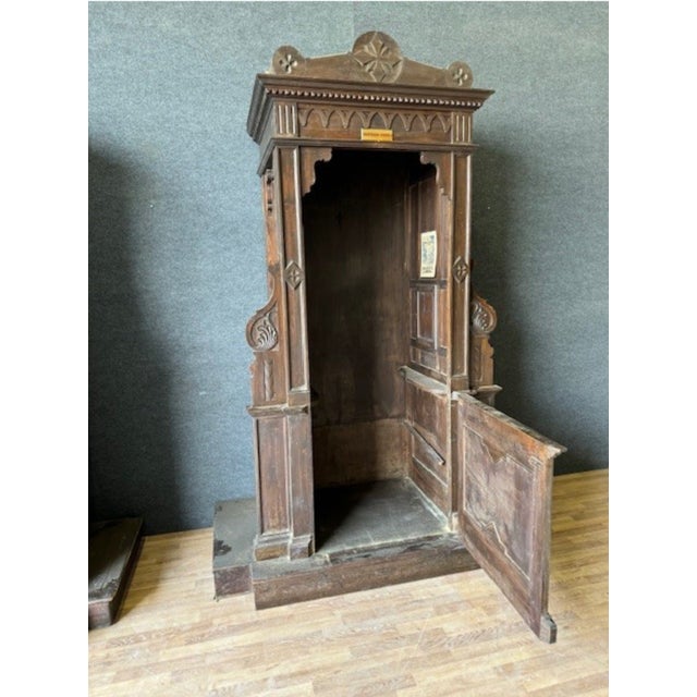 Catholic Confessionals, 1890s, Set of 2 For Sale - Image 6 of 11