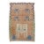 Peach Anatolian Turkish Rug, 2'3" X 3'1" For Sale