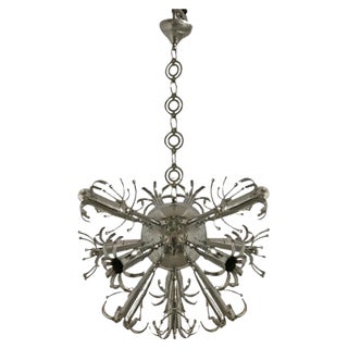 Mid-Century Chrome Sputnik Chandelier For Sale