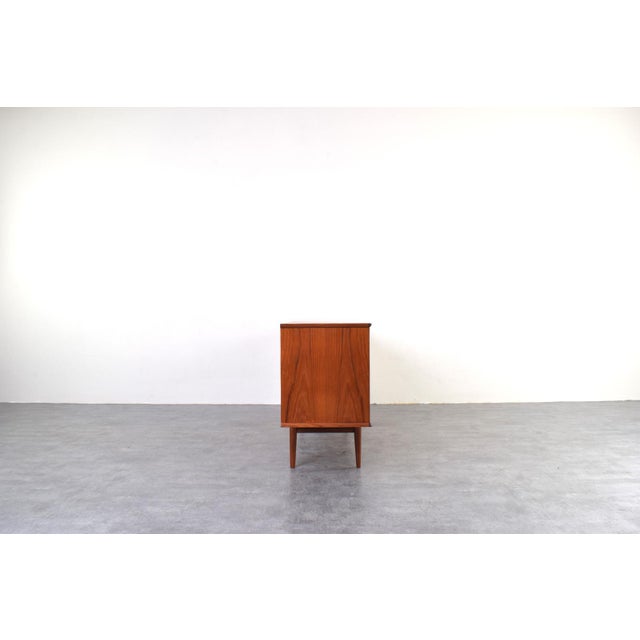 Mid-Century Modern Hand-Painted Teak Sideboard, 1960s For Sale - Image 6 of 17