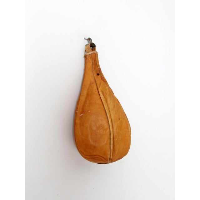 Mid-Century Modern Mid-Century Everlasting Leather Boxing Speed Bag For Sale - Image 3 of 12