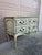 Wood Bodart Louis XV Painted Chest in Sage and Cream, a French Country Revival For Sale - Image 7 of 16
