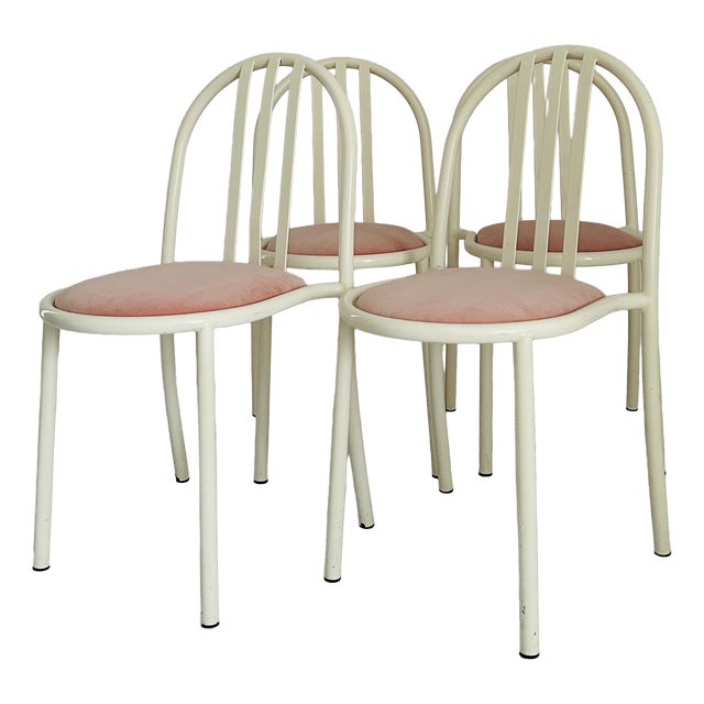 Chairs by Robert Mallet Stevens, 1980s, Set of 4 For Sale