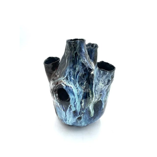 Glazed Ceramic Vase by Toni Furlan, 1954 For Sale - Image 13 of 13
