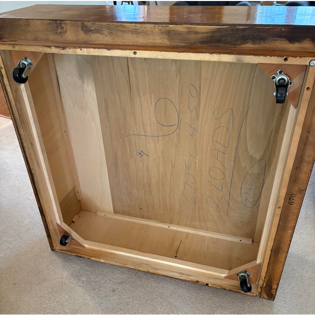 MCM Large Burl Wood Coffee Table For Sale In Minneapolis - Image 6 of 9