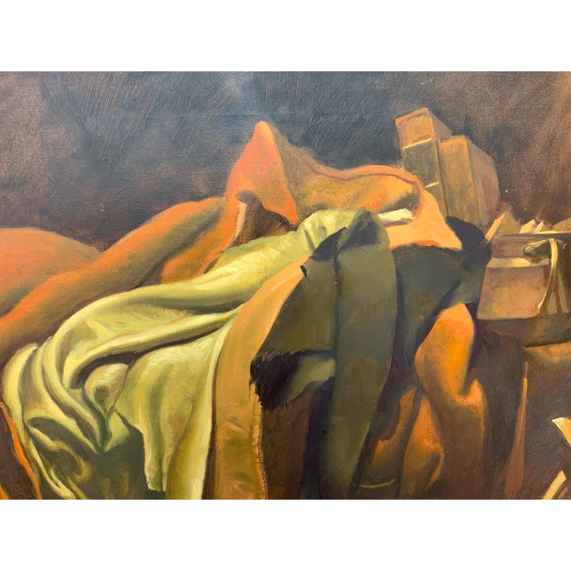Mid 20th Century Still Life by Deane G. Keller 1940-2005, Oil on Canvas For Sale In New York - Image 6 of 11
